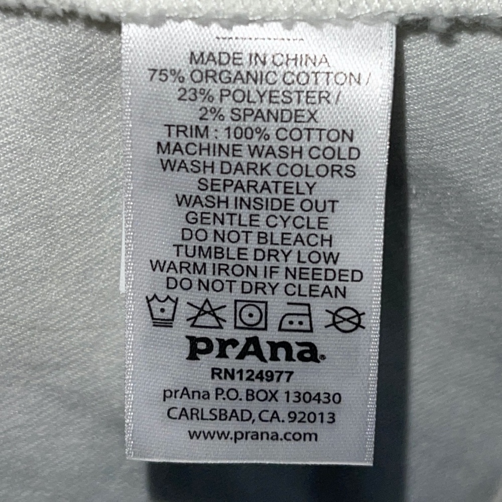 Prana denim zip jacket Size Medium - Picture 10 of 11